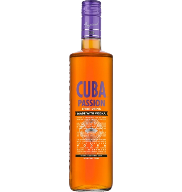 cuba passion vodka 30 70 cl 575e6
