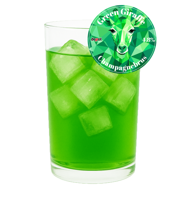 depot champagnebrus green giraffe frogeye