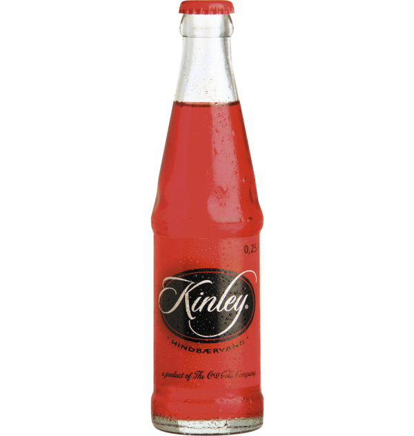 kinlay hindbaervand 25cl med